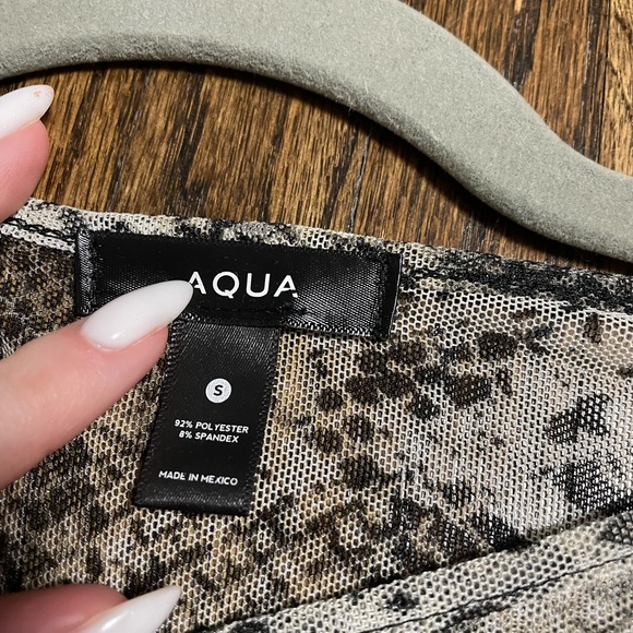 sheer snakeskin mesh shirt - Picture 2 of 3